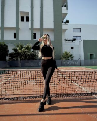 Long sleeve activewear (Black)